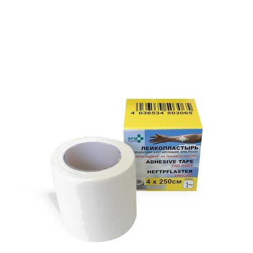 Лейкопластырь тканевая основа SFM Plaster 534 503 4,0х250см белый в Ригла