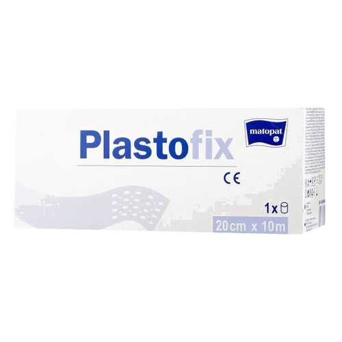 Matopat Plastofix Матопат Пластофикс пластырь из нетканого материала 20 см x 10 м в Ригла