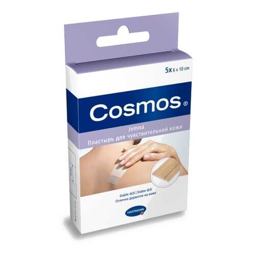 Пластырь Cosmos Sensitive для особо чувствительной кожи 6 х 10 см можно резать 5 шт. в Ригла