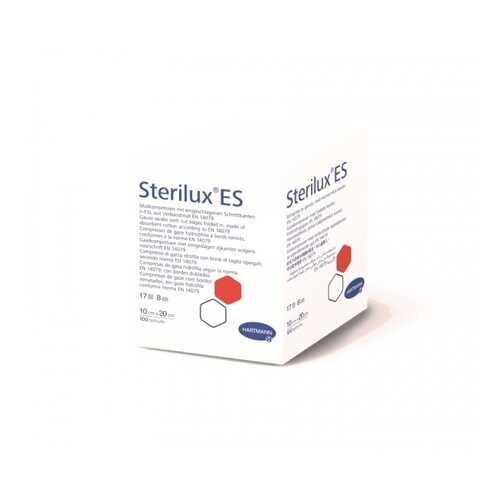 Салфетки Sterilux ES марлевые нестерильные 17 нитей 8 слоев 10 х 20 см 100 шт. в Ригла