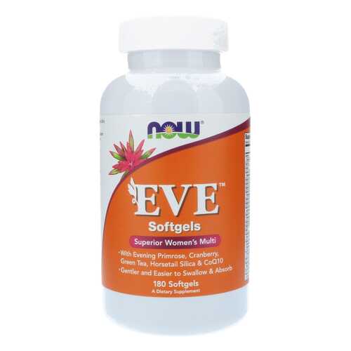 Витаминно-минеральный комплекс NOW Eve Women's Multi капсулы 180 шт. в Ригла
