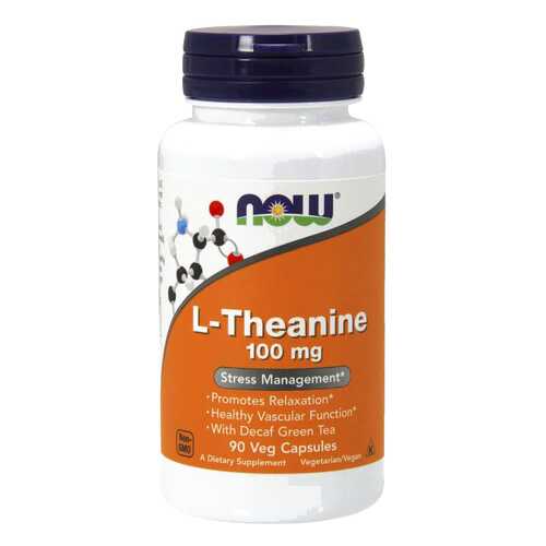 Для нервной системы NOW L-Theanine 100 мг 90 капсул в Ригла