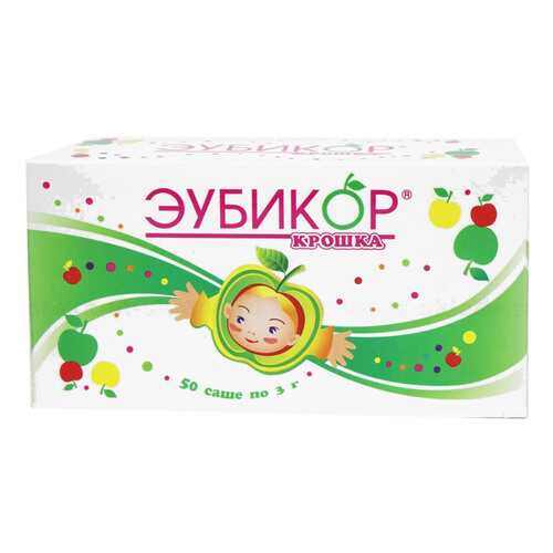 Эубикор крошка пор, 3г 50 шт. в Ригла