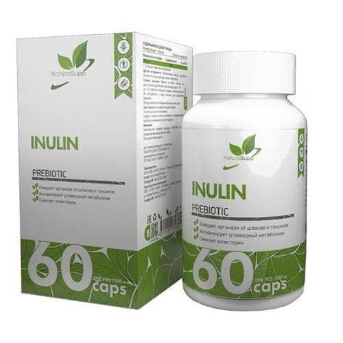 Инулин пребиотик NATURALSUPP Inulin капсулы 60 шт. в Ригла