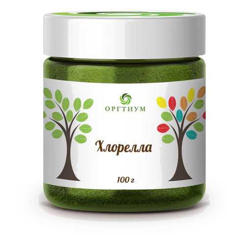 Хлорелла Оргтиум порошок 100 г в Ригла