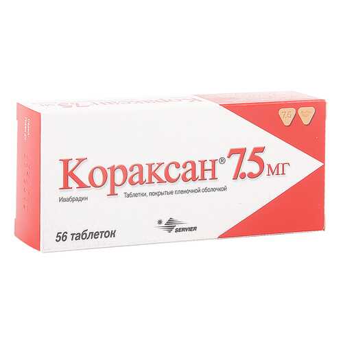 Кораксан таблетки 7.5 мг 56 шт. в Ригла