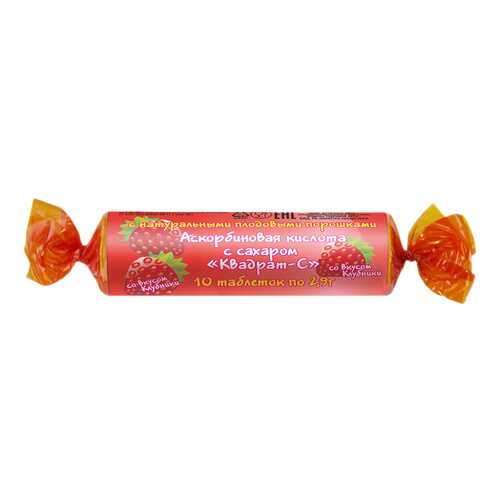 Аскорбиновая кислота клубника таблетки 10 шт. в Ригла