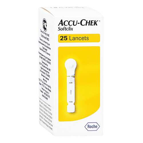 Ланцеты ROCHE Accu-Chek Софткликс 25 шт. в Ригла