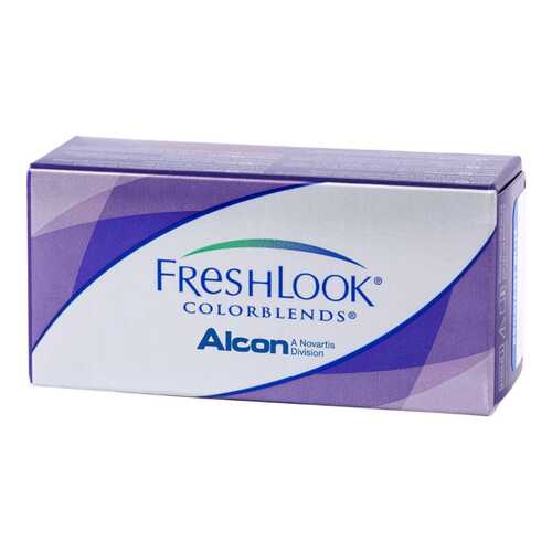 Контактные линзы FreshLook ColorBlends 1 линза R 8,6 -5,25 Синие в Ригла