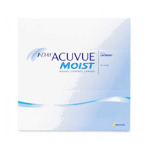 Контактные линзы 1-Day Acuvue Moist 90 линз R 9,0 +2,75 в Ригла