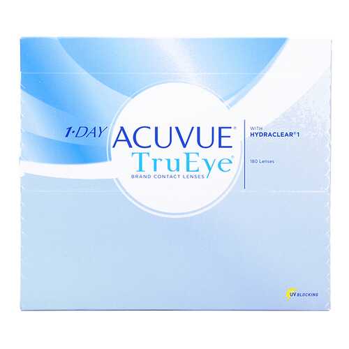 Контактные линзы 1-Day Acuvue TruEye 180 линз R 9,0 +5,75 в Ригла