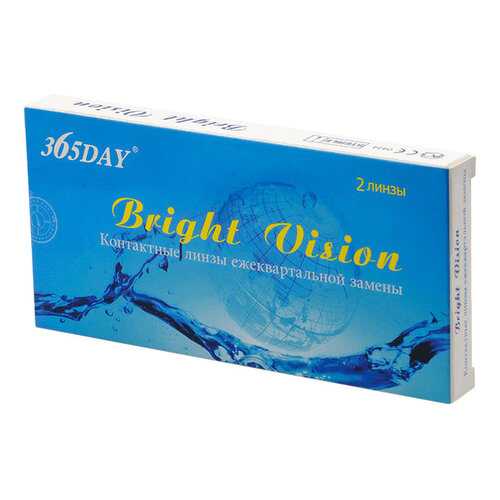 Контактные линзы 365Day Bright Vision 2 линзы R 8,6 -7,0 в Ригла