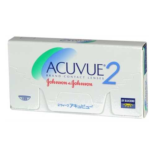 Контактные линзы Acuvue 2 6 линз R 8,7 +0,75 в Ригла