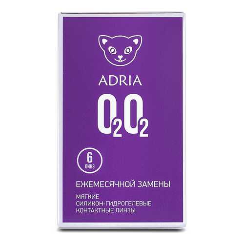 Контактные линзы ADRIA O2O2 6 линз -10,50 в Ригла