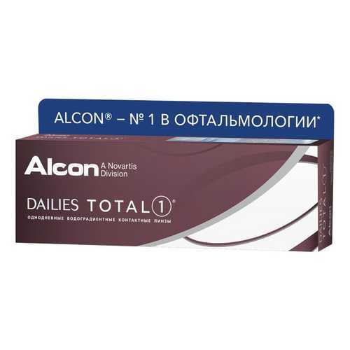 Контактные линзы ALCON Dailies Total 1 30 линз -10,00 в Ригла