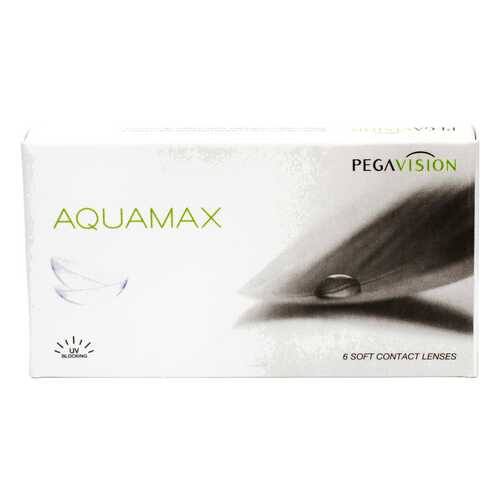 Контактные линзы AQUAMAX 6 линз R 8,6 -10,00 в Ригла