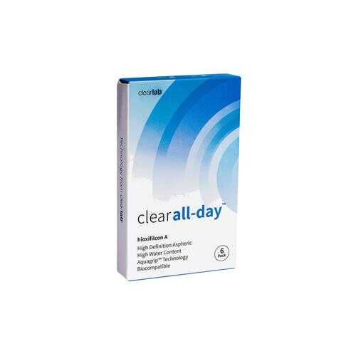 Контактные линзы ClearLab Clear All-Day 6 линз R 8.6 -09,50 в Ригла