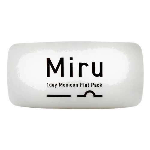 Контактные линзы Miru 1 day Menicon Flat Pack -2,75 30 шт. в Ригла