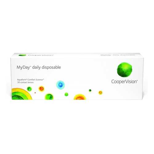 Контактные линзы MyDay Daily disposable 30 линз R 8,4 -5,75 в Ригла