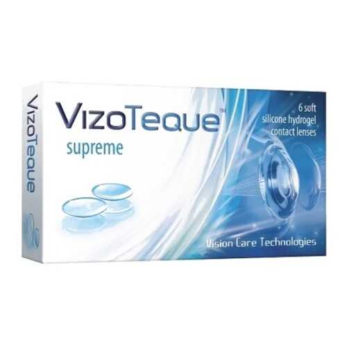 Контактные линзы VizoTeque Supreme 6 линз R 8,6 -7,50 в Ригла