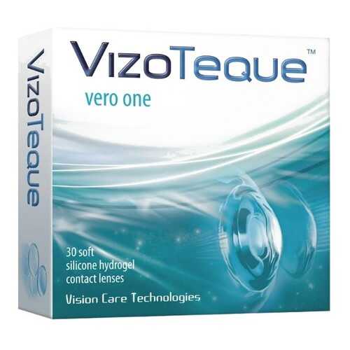Контактные линзы Vizoteque Vero One 30 линз R 8,6 -1,25 в Ригла