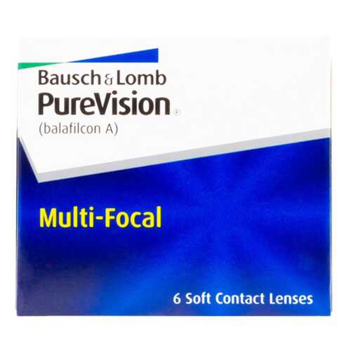 Контактные линзы PureVision Multi-Focal 6 линз low -2,75 в Ригла