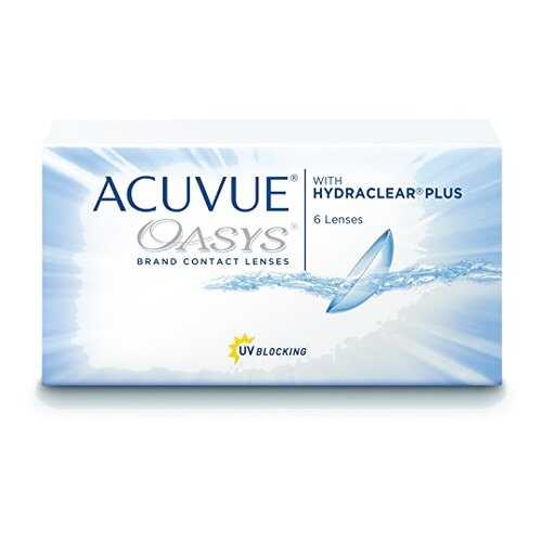 Контактные линзы Acuvue Oasys for Astigmatism with Hydraclear Plus 6 R 8,6 -5,50/-0,75/70 в Ригла