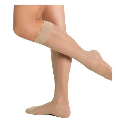 Гольфы VENOTEKS TREND женские тонкие прозрачные 1 класс компр.1C105, черный, р.XXL в Ригла