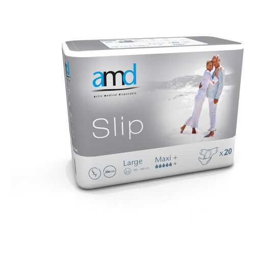 Подгузники для взрослых AMD Slip MAXI + L 20 шт. в Ригла