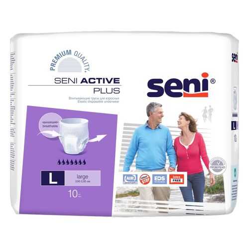 Трусы впитывающие для взрослых Seni Active Plus Large 10 шт. в Ригла