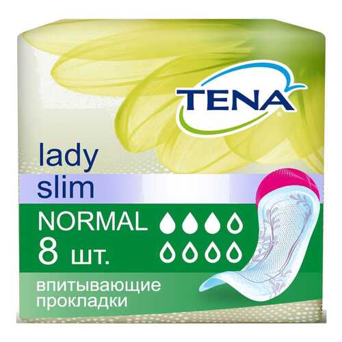 Урологические прокладки Tena Lady Slim Normal 8 шт в Ригла