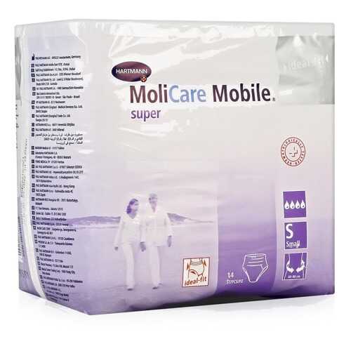 Впитывающие трусы для взрослых, S, 14 шт. MoliCare Mobile Super в Ригла