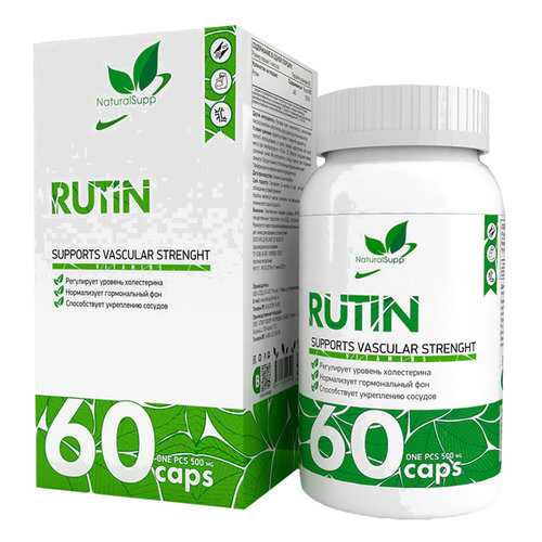 Добавка Рутин для сердца и сосудов NaturalSupp Rutin капсулы 60 шт. в Ригла