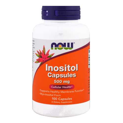 Inositol Capsules NOW капсулы 100 шт. в Ригла