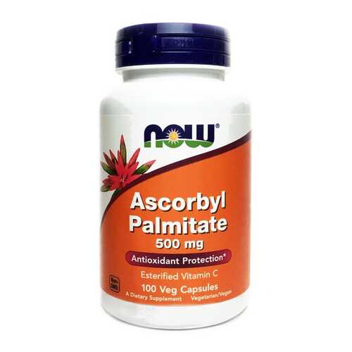 Ascorbyl Palmitate Now капсулы 500 мг 100 шт. в Ригла