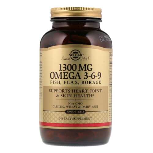 Omega 3-6-9 Solgar Efa 120 капс. в Ригла